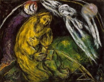 Marc Chagall œuvres - Prophète Jérémie contemporain Marc Chagall